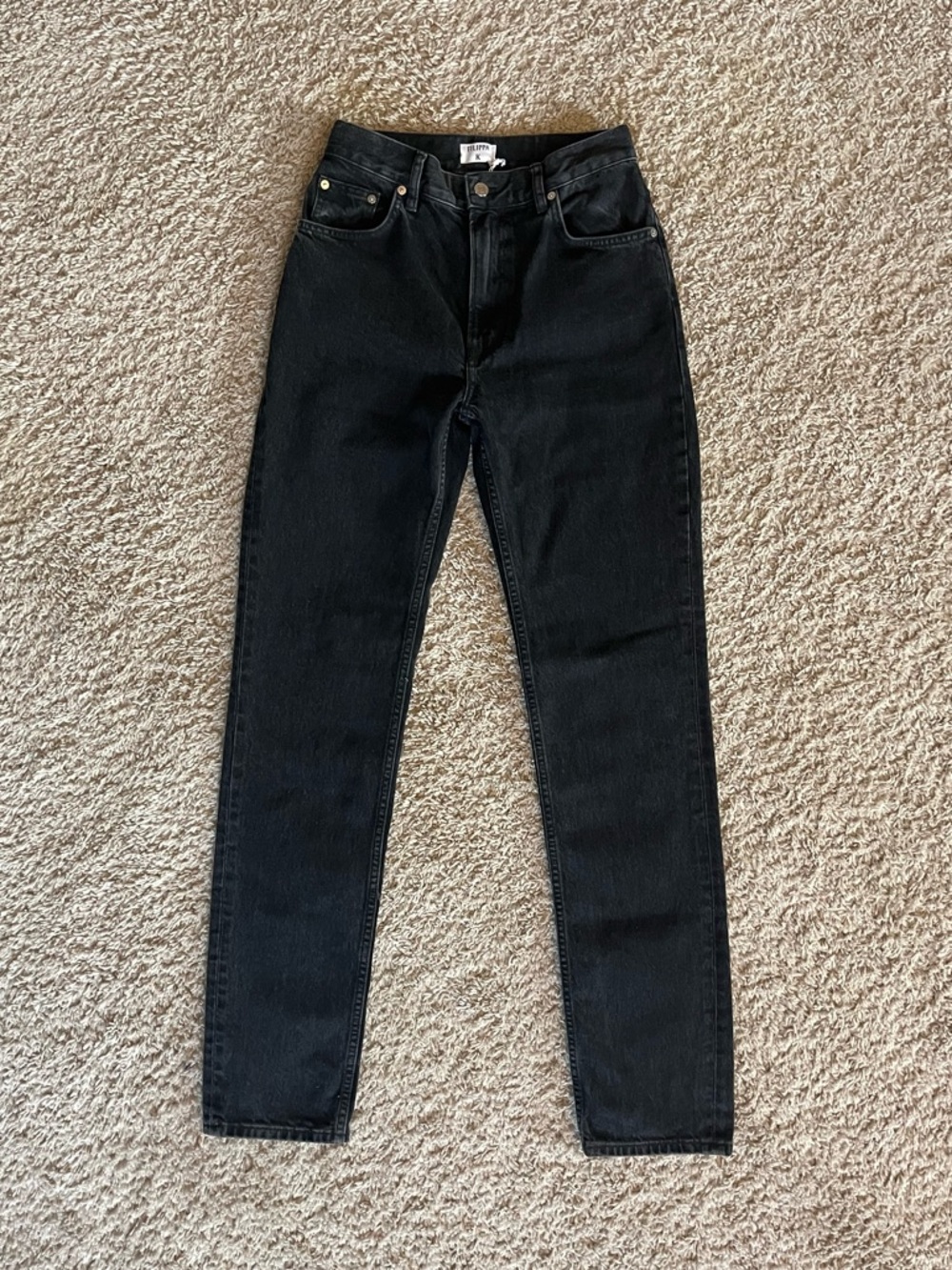 NWT Filippa K Black Tapered Jeans | 29